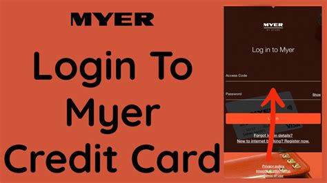 myer one account log in.